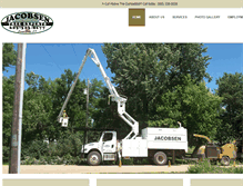 Tablet Screenshot of jacobsentree.com